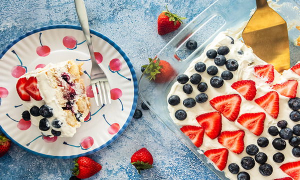 Red White & Blue Tiramisu